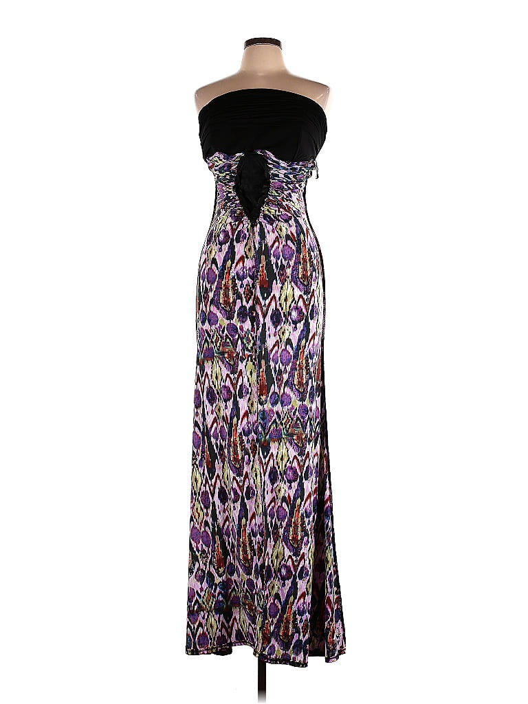 Assorted Brands Purple Casual Dress Size L - photo 1