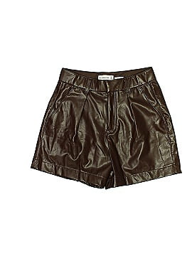 Abercrombie & Fitch Faux Leather Shorts (view 1)
