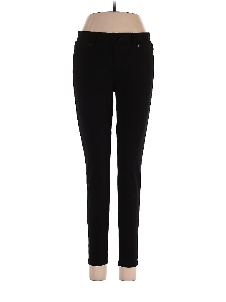 Daisy Fuentes Black Casual Pants Size M (Petite) - photo 1