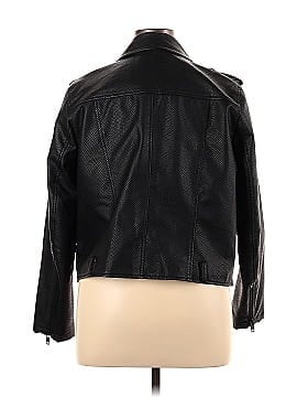 Dex Faux Leather Jacket (view 2)