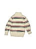 Hope & Henry 100% Cotton Stripes Ivory Pullover Sweater Size 2X SMALL KIDS - photo 2