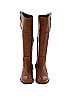Lauren by Ralph Lauren 100% Leather Brown Boots Size 7 1/2 - photo 2