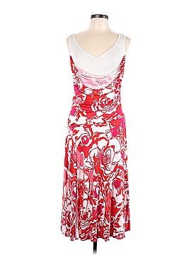Roberto Cavalli Rose Print Liquid Jersey Dress (view 1)