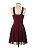 Charlotte Russe 100% Polyester Solid Burgundy Casual Dress Size S - photo 2