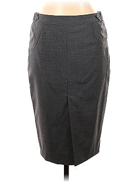 Oxford Wool Skirt (view 2)