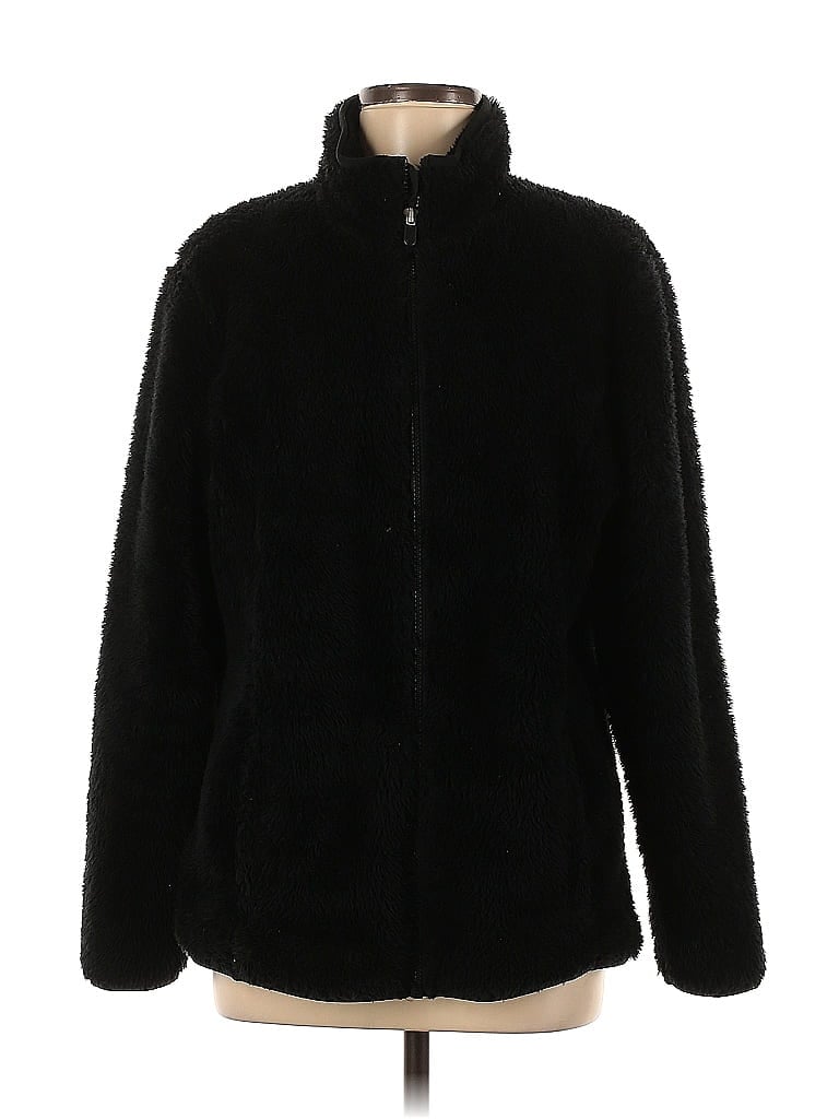 Fila Sport 100% Polyester Black Fleece Size L - photo 1