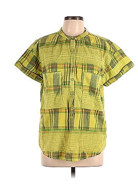 Pilcro by Anthropologie Short Sleeve Blouse (view 1)