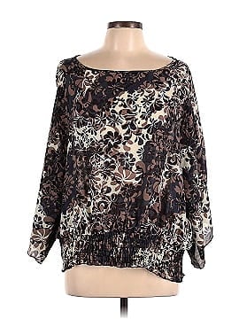 Signature by Larry Levine 3/4 Sleeve Blouse (view 1)