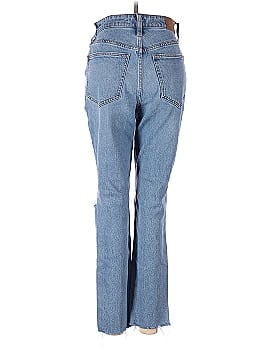 Madewell The Curvy Perfect Vintage Jean in Bradwell Wash: Ripped Edition (view 2)
