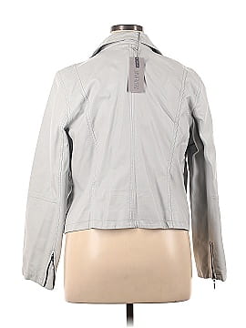 Jennifer Lopez Faux Leather Jacket (view 2)
