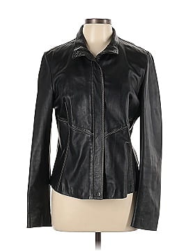 Adrienne Vittadini Leather Jacket (view 1)