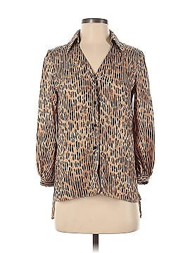 Alice + Olivia Long Sleeve Button-Down Shirt (view 1)