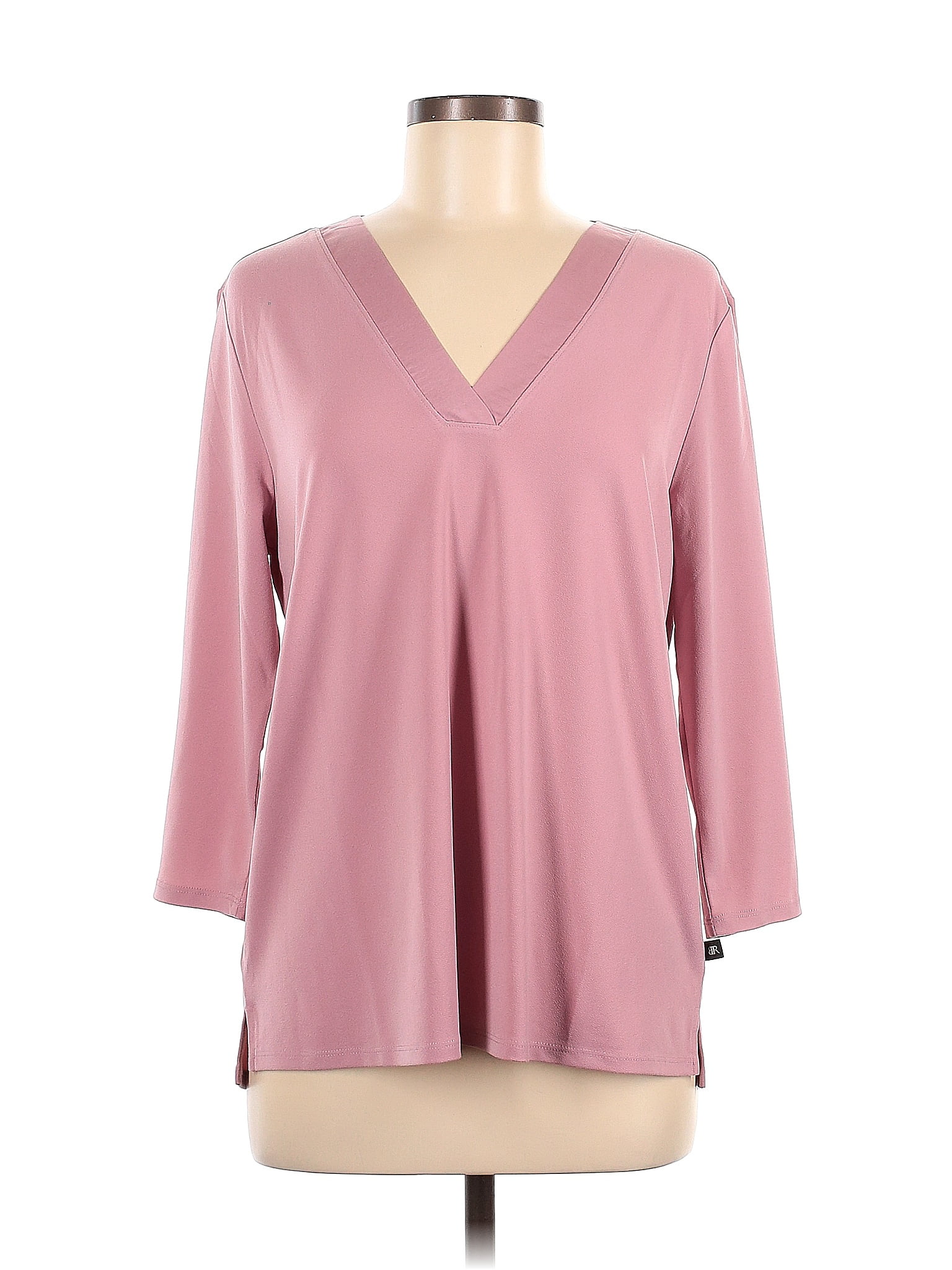 Banana Republic Pink Long Sleeve Blouse Size M 77 Off Thredup