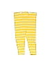 Hanna Andersson Stripes Yellow Casual Pants Size 0-3 mo - photo 1
