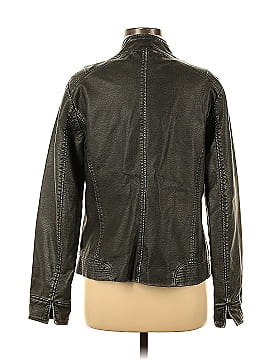 French Dressing Faux Leather Jacket (view 2)