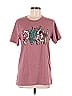 Assorted Brands Acid Wash Print Batik Pink Short Sleeve T-Shirt Size M - photo 1