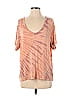American Eagle Outfitters Ombre Tie-dye Pink Short Sleeve T-Shirt Size S - photo 1