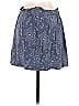 Madewell 100% Lenzing Modal Floral Motif Acid Wash Print Paisley Batik Blue Casual Skirt Size M - photo 2