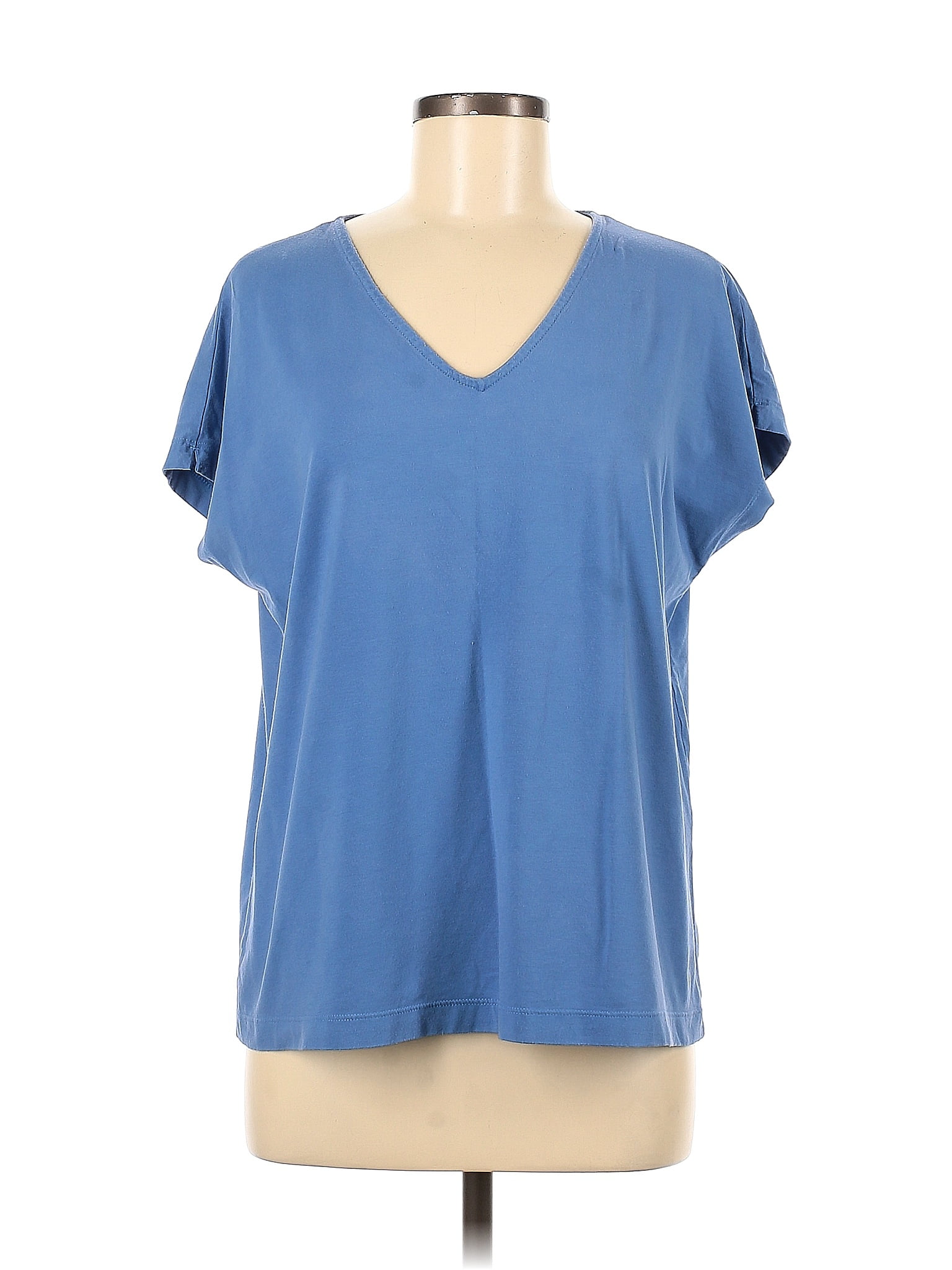 J.Jill Blue Short Sleeve T-Shirt Size M - 65% off | ThredUp