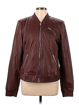 Overland Faux Leather Jacket (view 1)