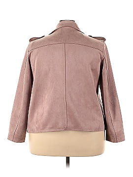 T Tahari Faux Leather Jacket (view 2)