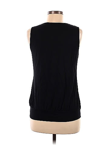 August Silk Sleeveless Blouse (view 2)