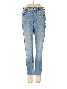 Madewell 10" High-Rise Skinny Crop Jeans in Horne Wash (view 1)