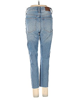 Madewell 10" High-Rise Skinny Crop Jeans in Horne Wash (view 2)