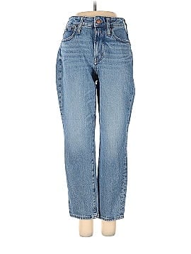 Madewell The Petite Curvy Perfect Vintage Jean in Banner Wash (view 1)