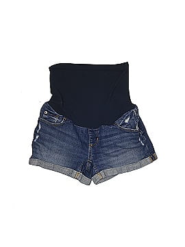 A Pea in the Pod Denim Shorts (view 1)