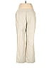 Petite Sophisticate 100% Cotton Solid Ivory Dress Pants Size 12 - photo 2