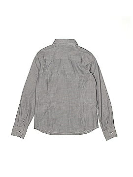 Armani Junior Long Sleeve Button-Down Shirt (view 2)