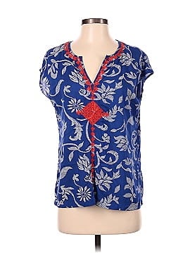 Irving & Fine for Lucky Brand Short Sleeve Blouse (view 1)