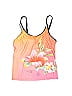 Unbranded Floral Motif Floral Orange Swimsuit Top Size XL - photo 1
