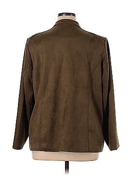 Belle By Kim Gravel Faux Leather Jacket (view 2)
