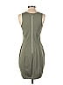 Tart Solid Green Casual Dress Size S - photo 2