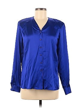 August Silk Long Sleeve Blouse (view 1)