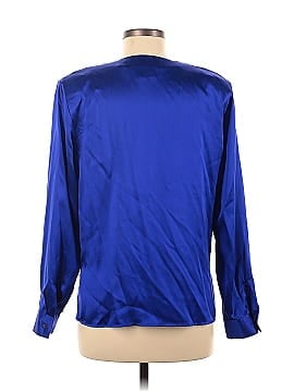 August Silk Long Sleeve Blouse (view 2)