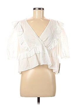 WAYF Short Sleeve Blouse (view 1)