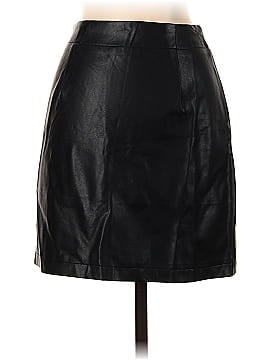 Fashion on Earth Faux Leather Skirt (view 2)