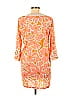 J.Crew 100% Cotton Floral Motif Orange Casual Dress Size M - photo 2