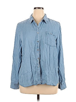 Style&Co Long Sleeve Button-Down Shirt (view 1)