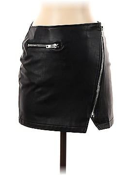 Sans Souci Faux Leather Skirt (view 1)