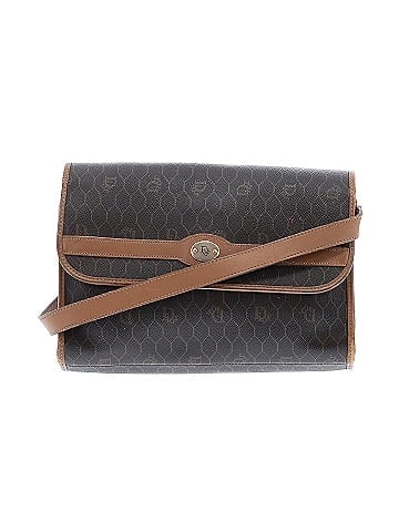 Dior Vintage Canvas Honeycomb Crossbody  (view 1)