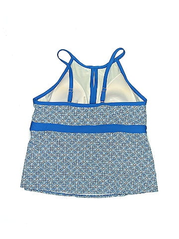 Lands End Blue Swimsuit Top Size 22 Plus 62 off ThredUp