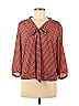 The Limited Red Long Sleeve Blouse Size M - photo 1