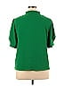 CeCe Green Short Sleeve Blouse Size XL - photo 2