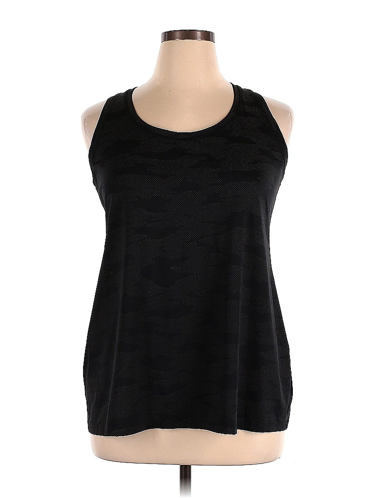 LIVI Active Black Sleeveless T-Shirt Size 14 - 16 - photo 1