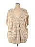 Maurices 100% Acrylic Tan Pullover Sweater Size 28 (4) (Plus) - photo 2