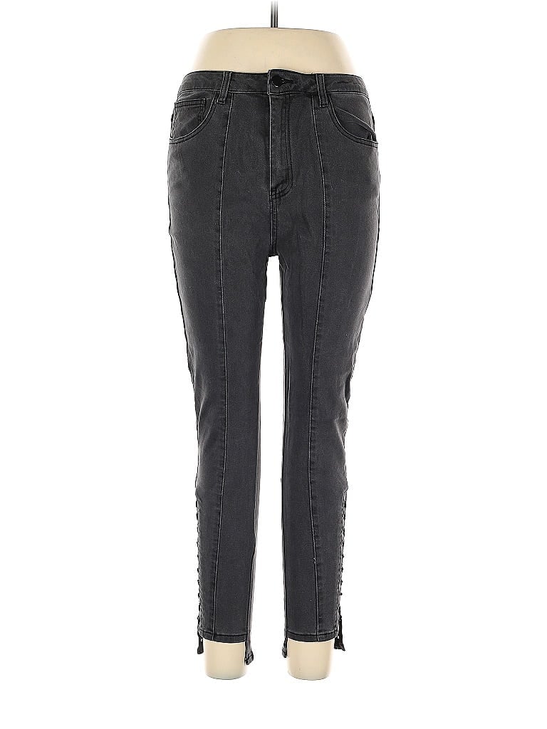 Pre-owned Fashion Nova Jeans In Gray